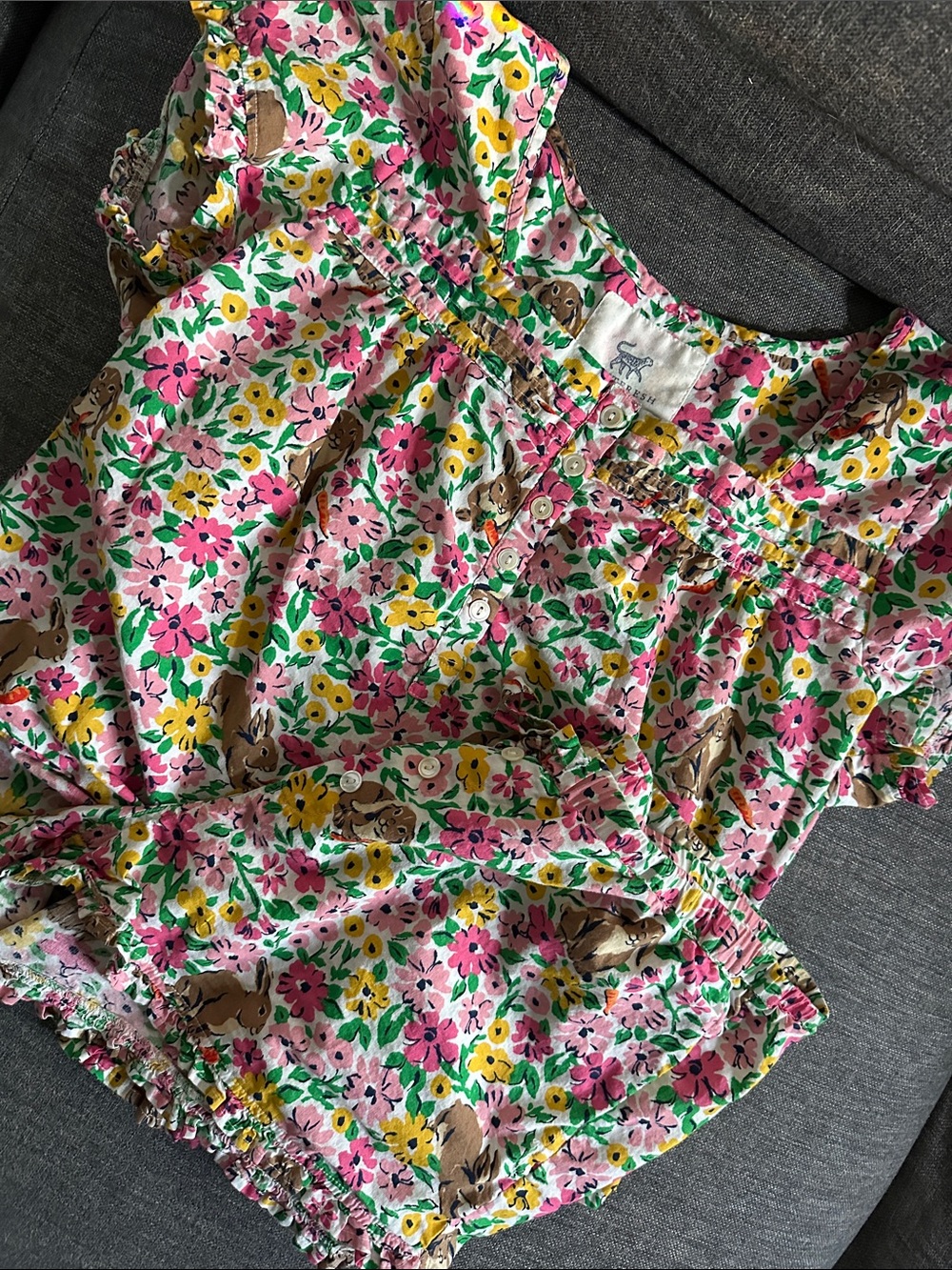 Printfresh Pintuck pj set